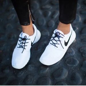 Nike white shoes
